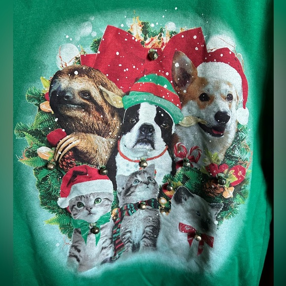 🐶🎄 Animal Ugly Christmas Sweater - Picture 3 of 5